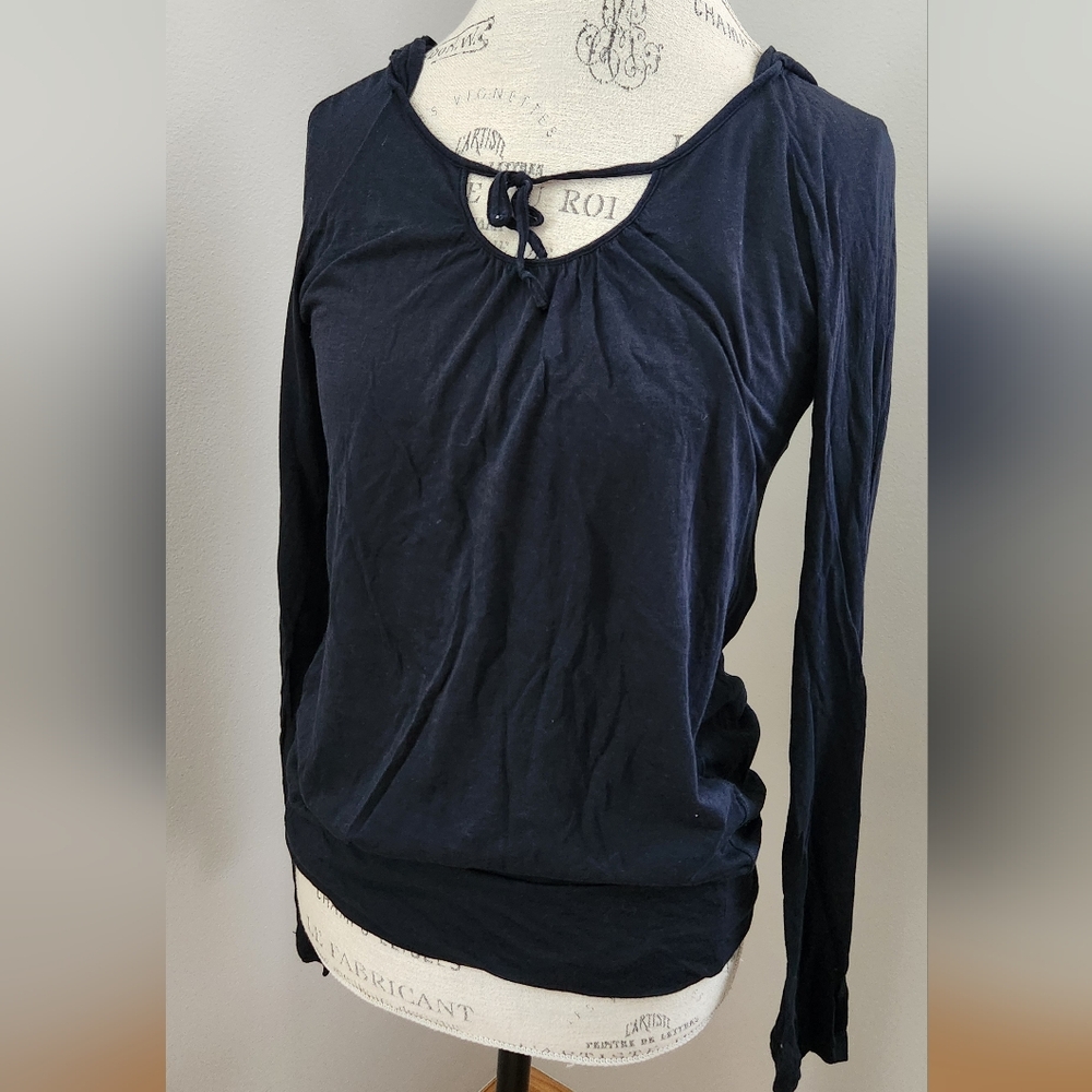 DEHA lightweight black hoodie in size S